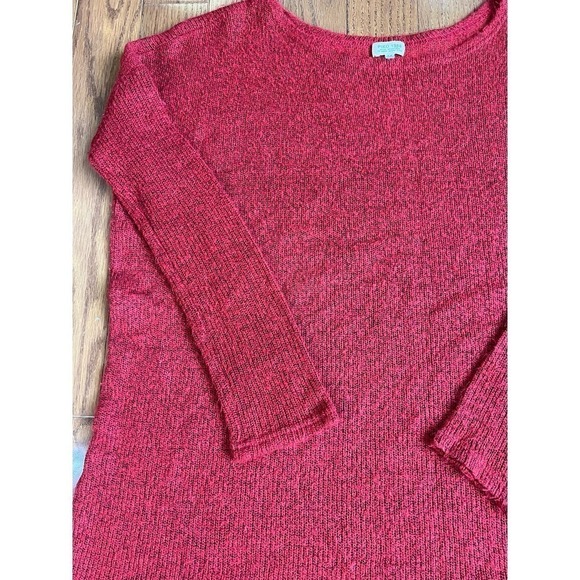 Piko 1988 Lightweight Tunic Sweater, Boatneck, Red, size Medium - Picture 4 of 12